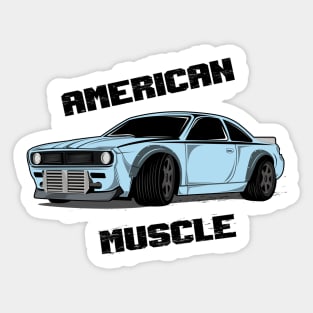 American Muscle The Challenger Sticker